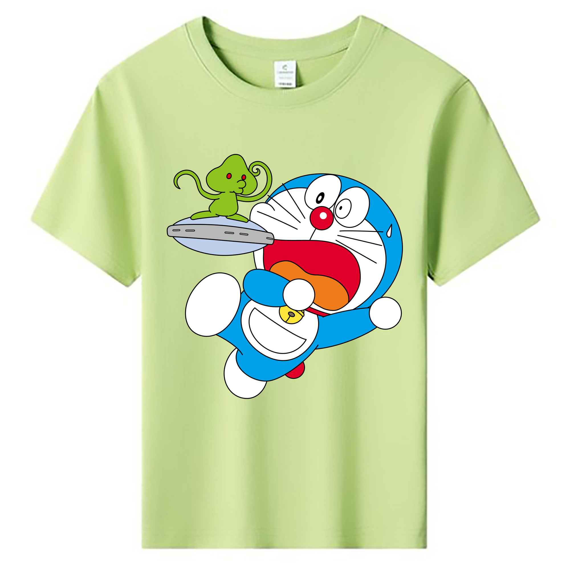 （画像用） ドラえもん Doraemon 綿100％キッズTシャツ（フロントプリント）